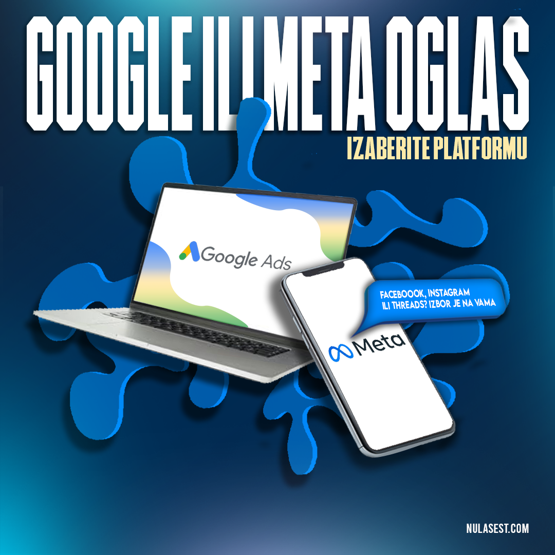 Advertisement Concept - Meta/Google Advertisements
