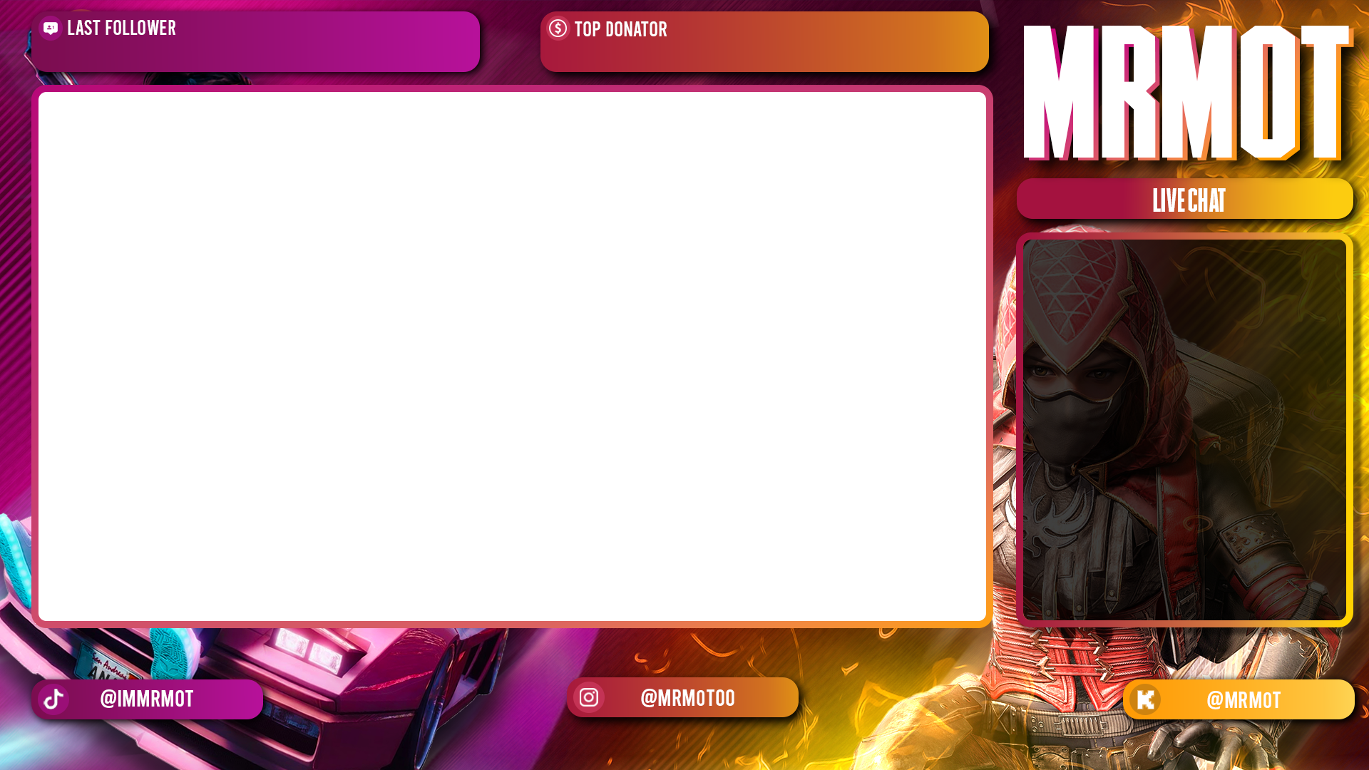 Streaming Overlay - Mrmot